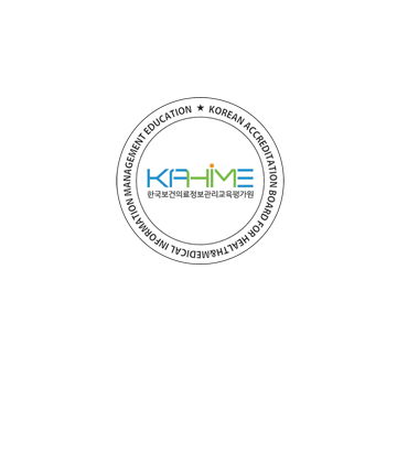 TAKE THE LEAD HALLYM POLYTECHNIC UNIVERSITY 넓은 세상으로 비상하는 한빛인 / 의무행정과 보건의료정보관리교육프로그램 인증 ('23~'26)